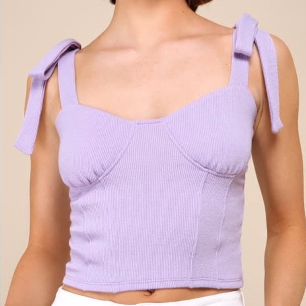 BNWT Lavender Purple Top from Lulu's. Size Small.